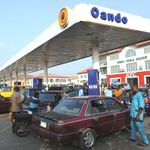 Nigeria petrol station.