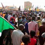 Sudan protest.