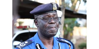 Nairobi area Traffic commandant Joshua Omukata.