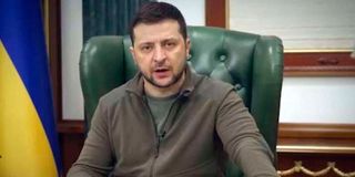 Ukrainian President Volodymyr Zelensky.