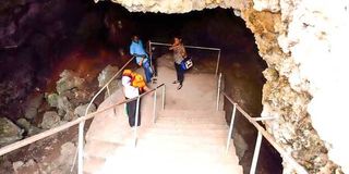 Mangapwani Coral Cavern in Zanzibar