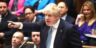 British Prime Minister Boris Johnson.
