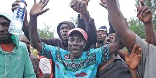 ODM supporters.