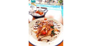 Grilled tilapia.