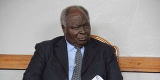 Mwai Kibaki.