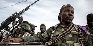 Soldiers of the Armed Forces of the DRC