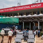 Entebbe International Airport in Uganda on March 3, 2020.