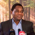 Zambian President Hakainde Hichilema.