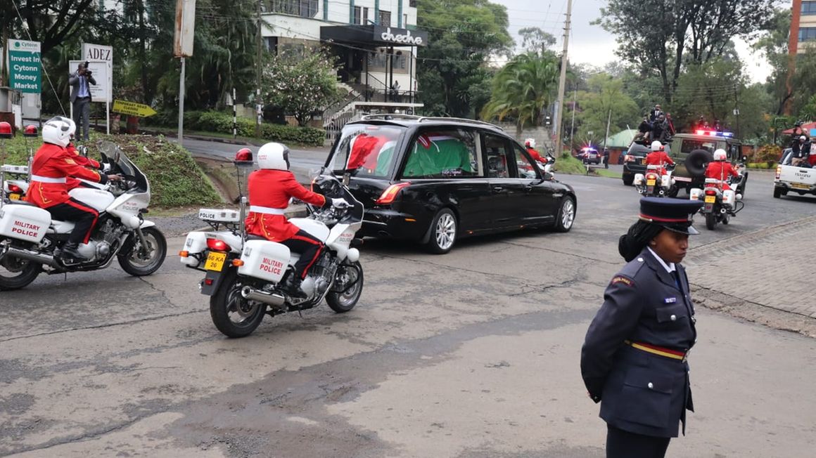 Mwai Kibaki funeral.