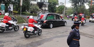 Mwai Kibaki funeral.