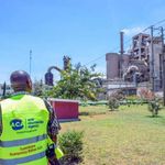 Bamburi Cement factory in Mombasa.