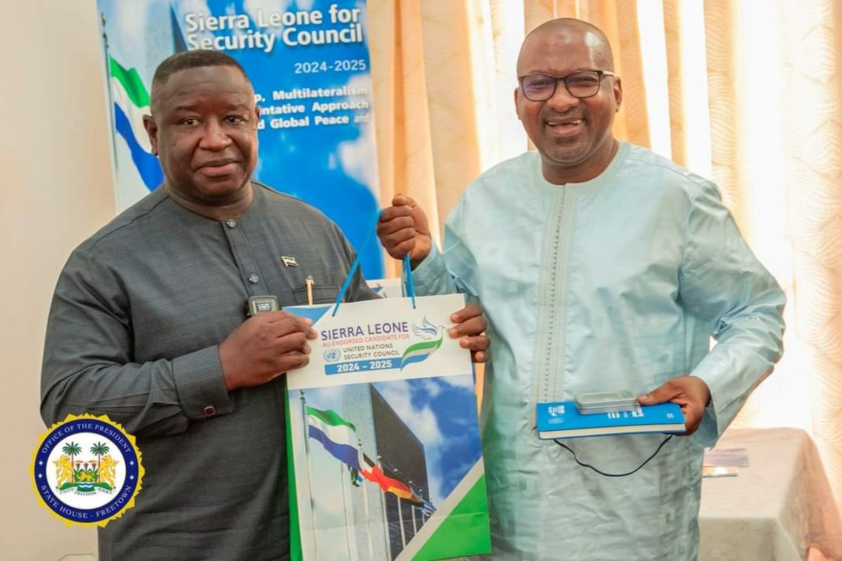 Sierra Leone launches bid for UN Security Council seat - The EastAfrican