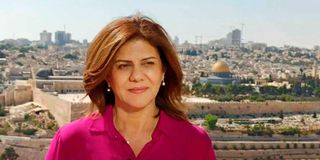 Veteran journalist Shireen Abu Aqleh.