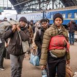 African students in Ukraine.