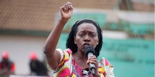 Narc Kenya leader Martha Karua.