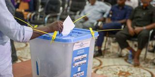Somalia vote.