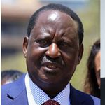 ODM leader Raila Odinga and Deputy President William Ruto.