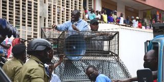 Ugandan political activist Kizza Besigye.