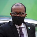 Somalia's Minister of Foreign Affairs Abdisaid Muse Ali.