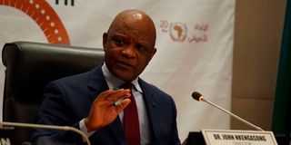 John Nkengasong, Director of Africa Centres for Disease Control and Prevention (CDC).