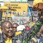 South Africa’s President and African National Congress president Cyril Ramaphosa.