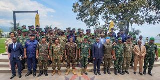 Chiefs of Defence Forces (CDFs) from EAC Partner States.