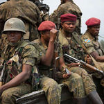 DR Congo soldiers.