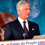 Belgian King Philippe in Kinshasa.