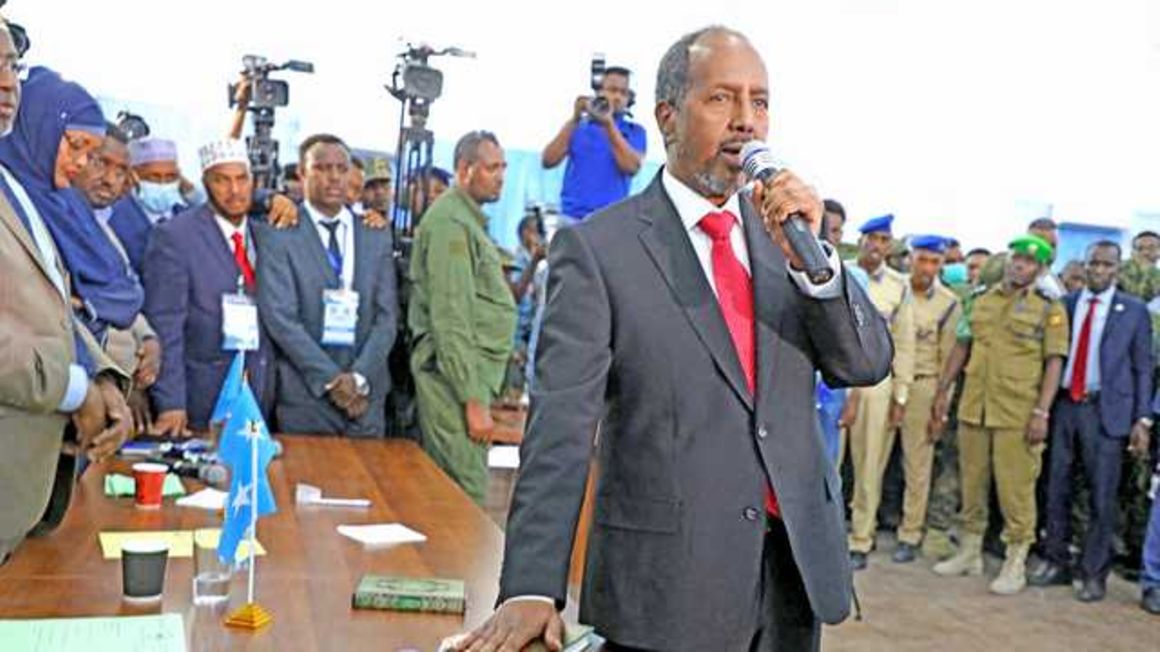 Somalia’s Hassan Sheikh Mohamud.