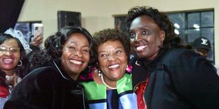 Elected women leaders.