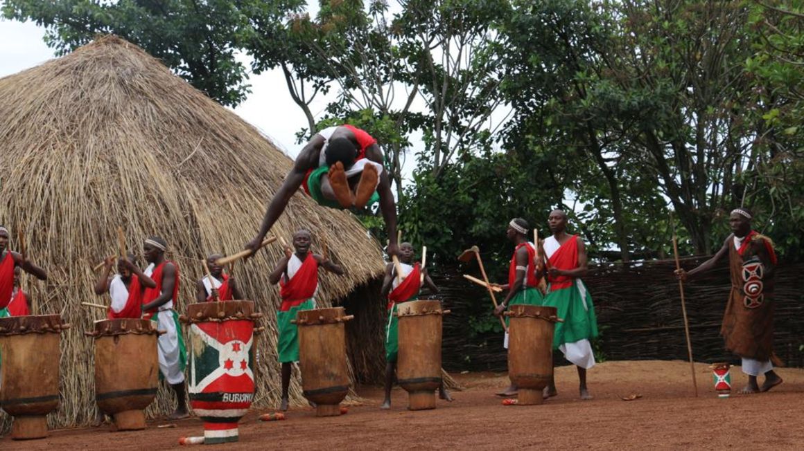 Burundi drums.