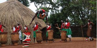 Burundi drums.