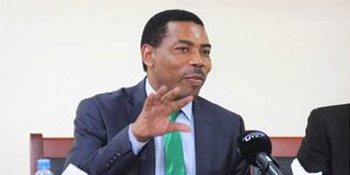 Tanzania's Finance and Planning Minister Mwigulu Nchemba.
