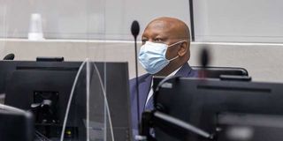 Lawyer Paul Gicheru during trial at ICC.