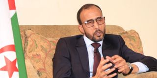 Bah Med, Sahrawi Ambassador to Kenya.