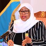 Tanzanian President Samia Suluhu Hassan