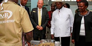 Uganda gold
