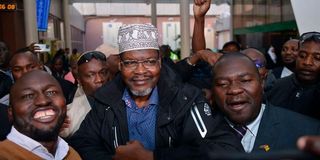 Canadian-based Kenyan lawyer Miguna Miguna