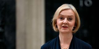 Britain's Prime Minister Liz Truss 