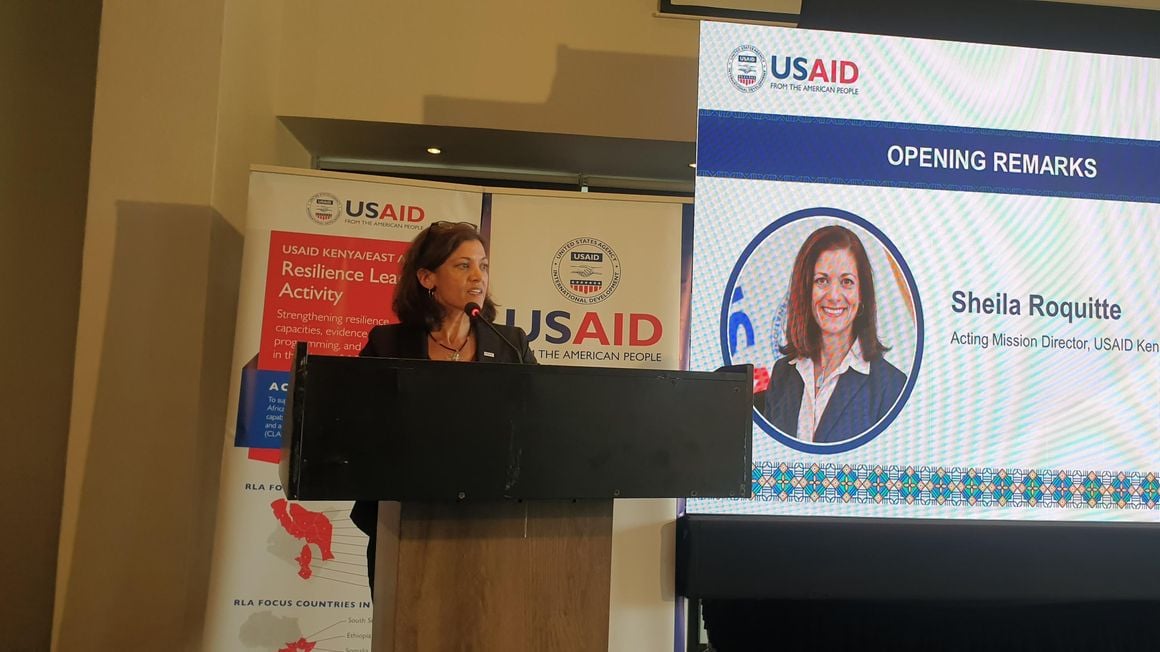 USAID Kenya and East Africa Deputy Mission Director Sheila Roquette 
