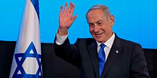Former Israeli premier Benjamin Netanyahu 