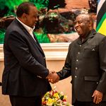 Uhuru Kenyatta and Evariste Ndayishimiye
