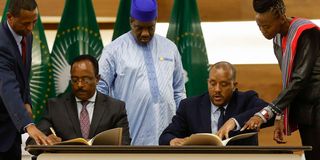 Ethiopia TPLF representatives sign peace agreement