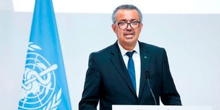 WHO chief Tedros Adhanom Ghebreyesus