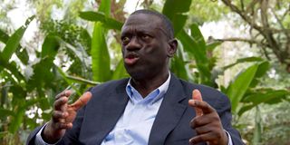 Ugandan opposition leader Kizza Besigye 