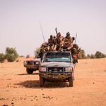 Chadian soldiers during an operation