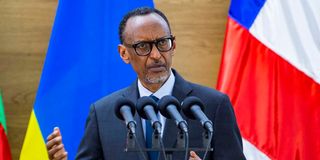 Rwandan President Paul Kagame 