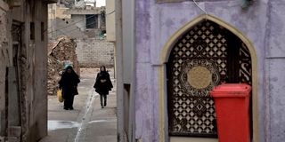Mosul's war-damaged Old City 