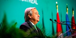 UN Secretary-General Antonio Guterres