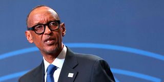 Rwandan President Paul Kagame